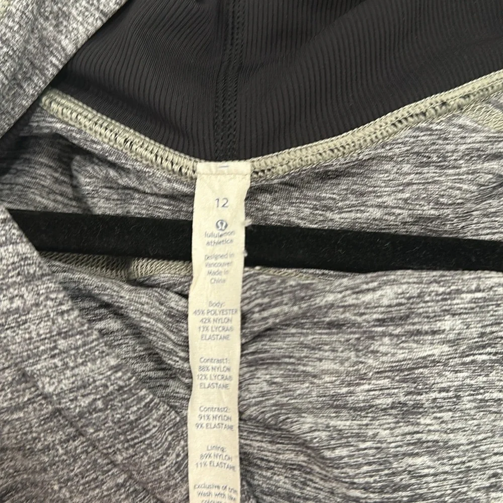 Lululemon Daily Practice Jacket Space Dye Camo Black Dark Slate / Black - Picture 9 of 9